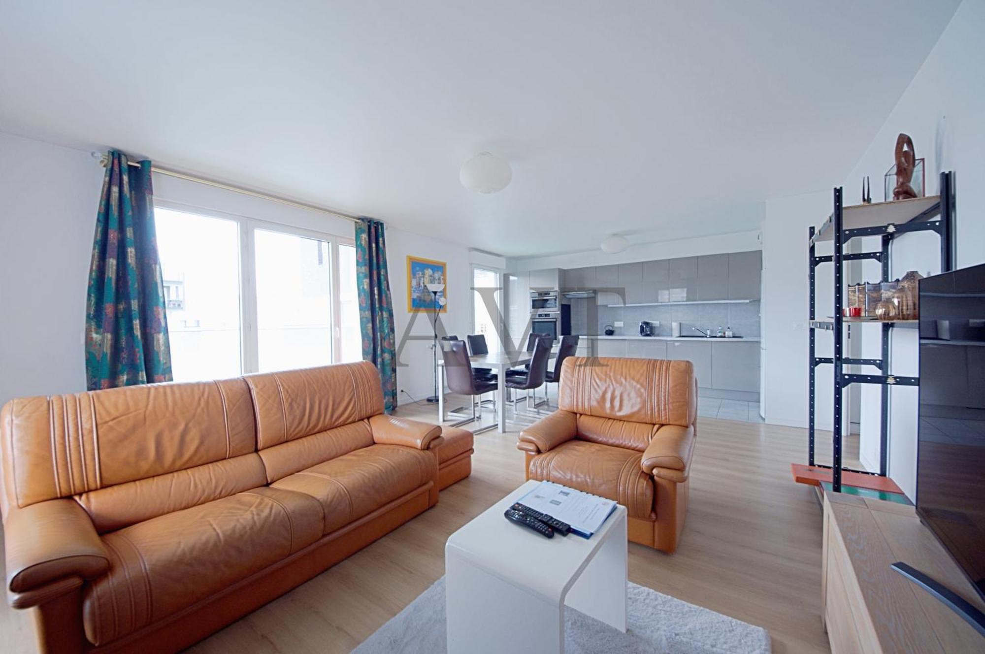 Appartement 87 M2 - 3 Chambres - 6 Personnes - Proche Paris - Parking Gratuit Asnières Екстериор снимка