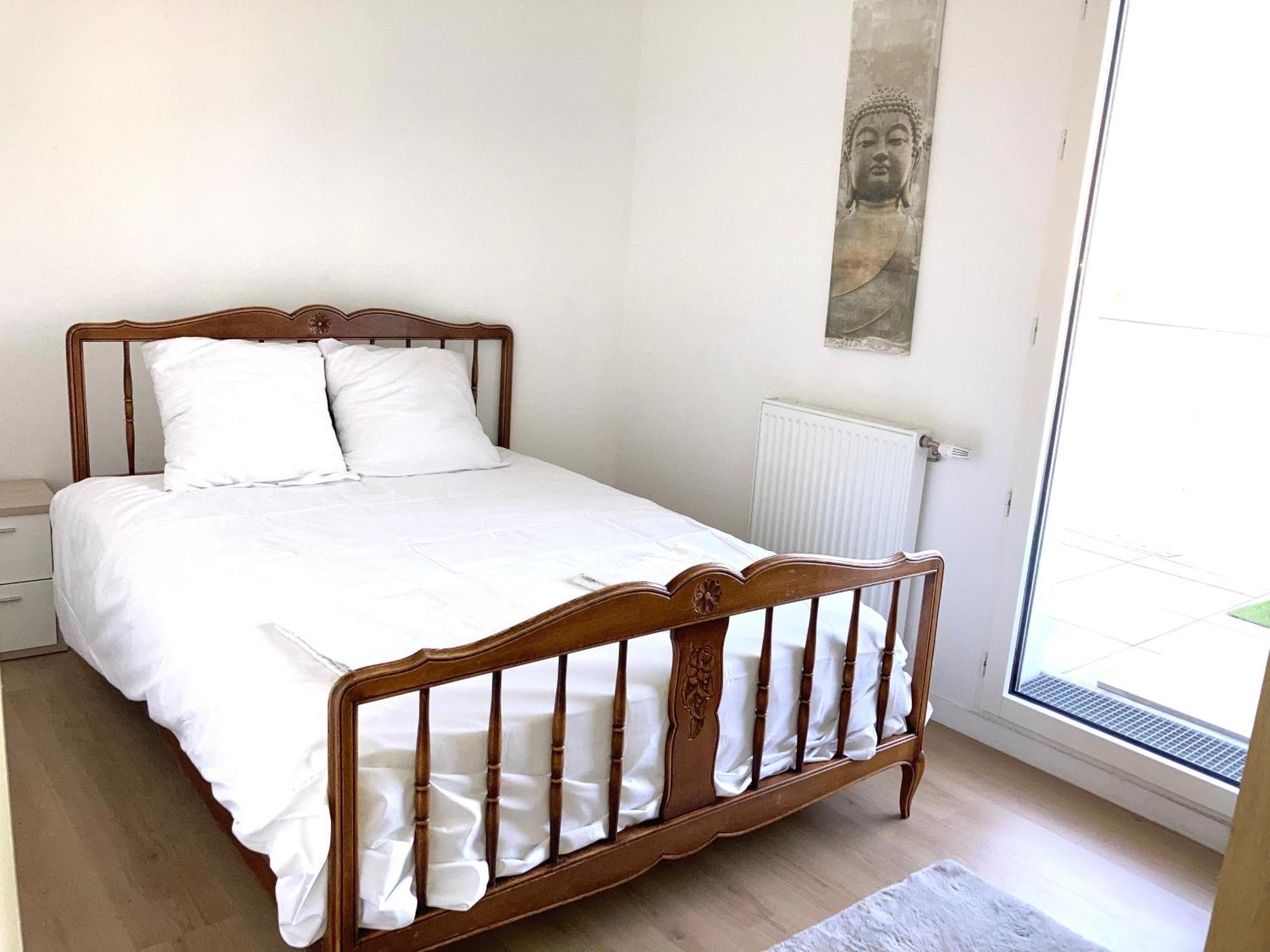 Appartement 87 M2 - 3 Chambres - 6 Personnes - Proche Paris - Parking Gratuit Asnières Екстериор снимка